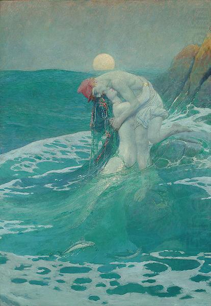 Howard Pyle The Mermaid china oil painting image